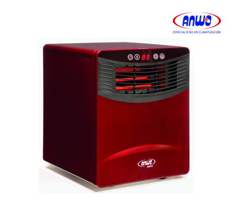 CALEFACTOR ANWO INFRARED EST-IR1500-BUV-R FILTRO UV ROJO